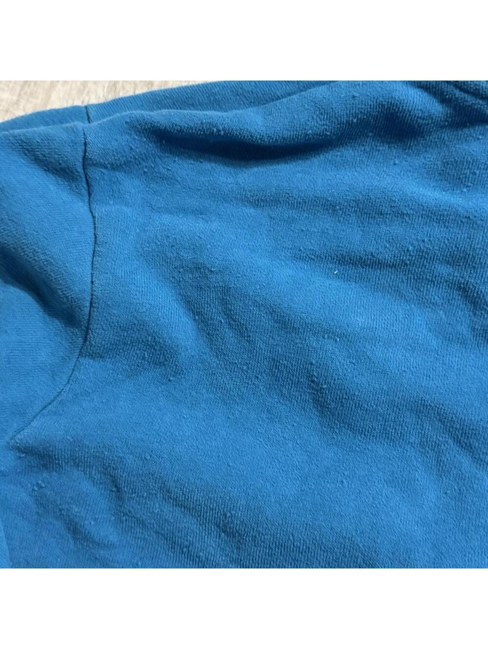 Y2K Aeropostale Rare Embroidered Butterfly Cropped Hoodie Jacket Blue Women L - Picture 10 of 10